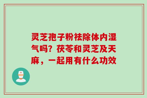 灵芝孢子粉祛除体内湿气吗？茯苓和灵芝及天麻，一起用有什么功效