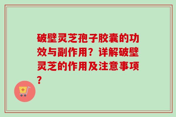 破壁灵芝孢子胶囊的功效与副作用？详解破壁灵芝的作用及注意事项？