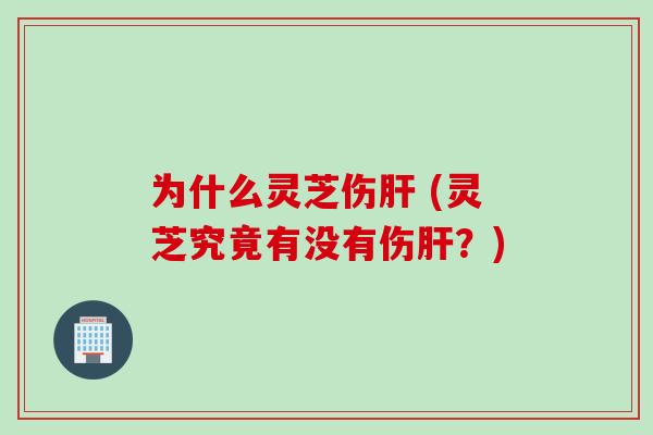 为什么灵芝伤肝 (灵芝究竟有没有伤肝？)