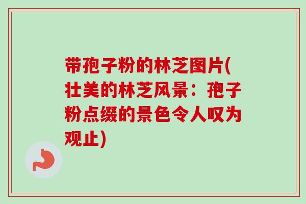 带孢子粉的林芝图片(壮美的林芝风景：孢子粉点缀的景色令人叹为观止)