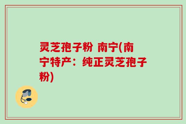 灵芝孢子粉 南宁(南宁特产:纯正灵芝孢子粉) 灵芝孢子粉 南宁(南宁特产:纯正灵芝孢子粉)