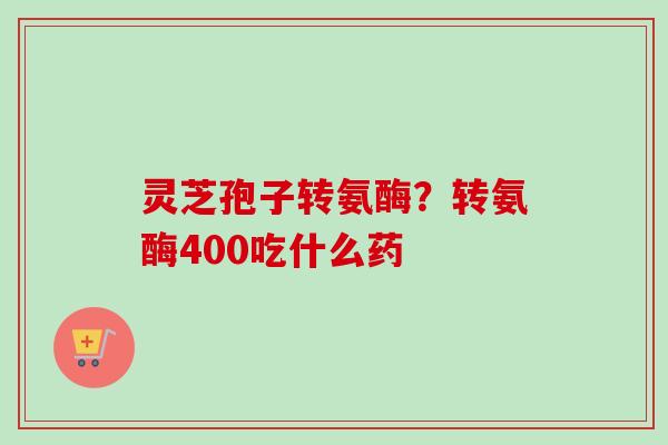 灵芝孢子转氨酶？转氨酶400吃什么药