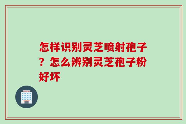 怎样识别灵芝喷射孢子？怎么辨别灵芝孢子粉好坏