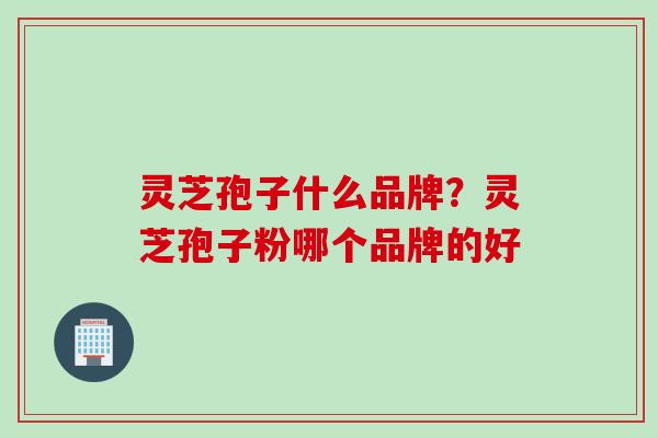 灵芝孢子什么品牌？灵芝孢子粉哪个品牌的好