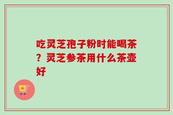 吃灵芝孢子粉时能喝茶？灵芝参茶用什么茶壶好