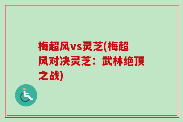 梅超风vs灵芝(梅超风对决灵芝：武林绝顶之战)