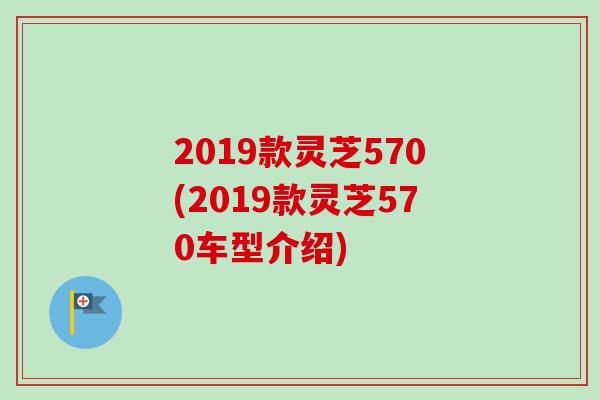 2019款灵芝570(2019款灵芝570车型介绍)