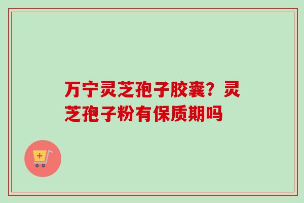 万宁灵芝孢子胶囊？灵芝孢子粉有保质期吗