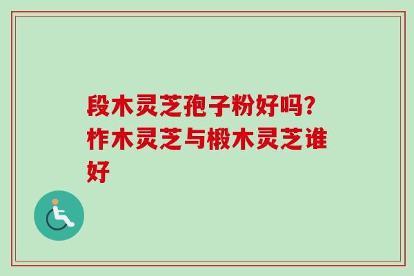 段木灵芝孢子粉好吗？柞木灵芝与椴木灵芝谁好