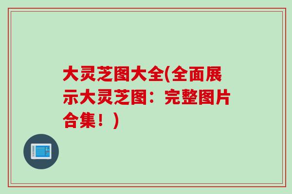 大灵芝图大全(全面展示大灵芝图：完整图片合集！)