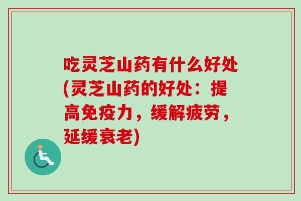吃灵芝山药有什么好处(灵芝山药的好处：提高免疫力，缓解疲劳，延缓衰老)