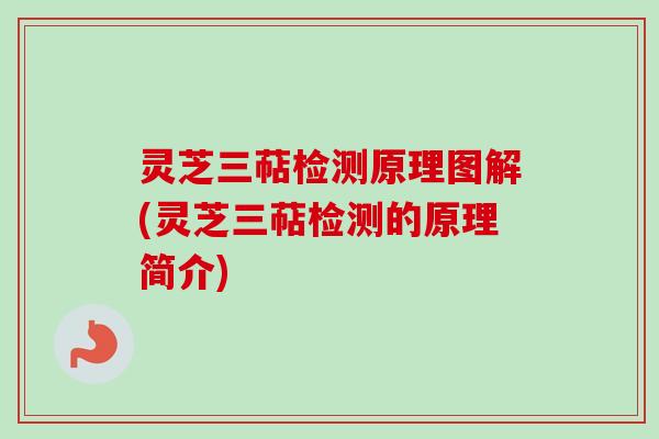 灵芝三萜检测原理图解(灵芝三萜检测的原理简介)