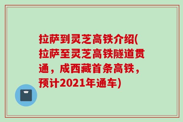 拉萨到灵芝高铁介绍(拉萨至灵芝高铁隧道贯通，成西藏首条高铁，预计2021年通车)