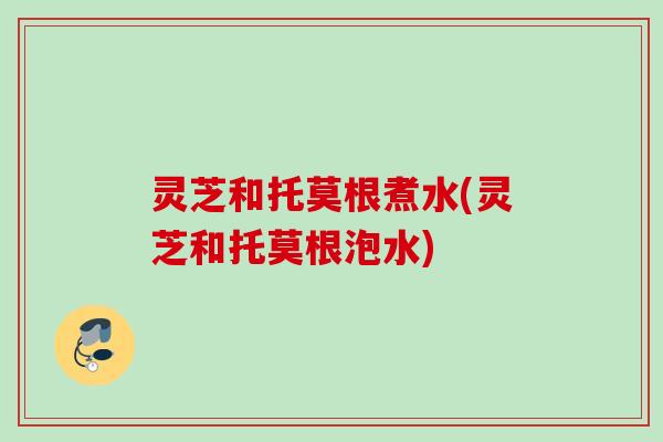 灵芝和托莫根煮水(灵芝和托莫根泡水)