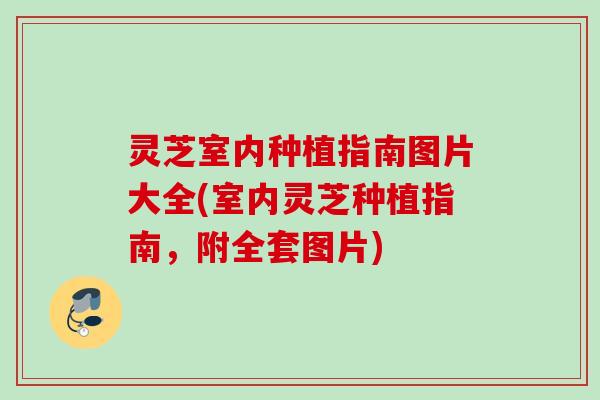 灵芝室内种植指南图片大全(室内灵芝种植指南，附全套图片)