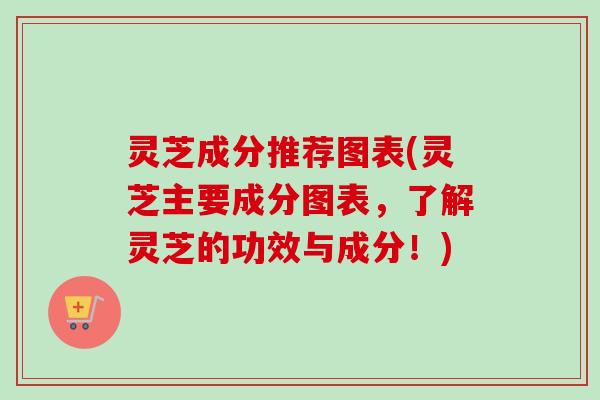 灵芝成分推荐图表(灵芝主要成分图表，了解灵芝的功效与成分！)