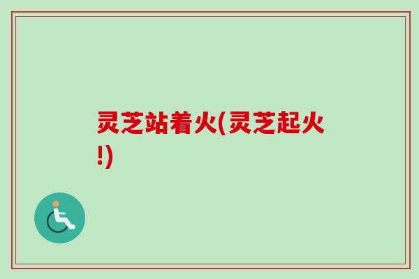 灵芝站着火(灵芝起火!) 灵芝站着火(灵芝起火!)