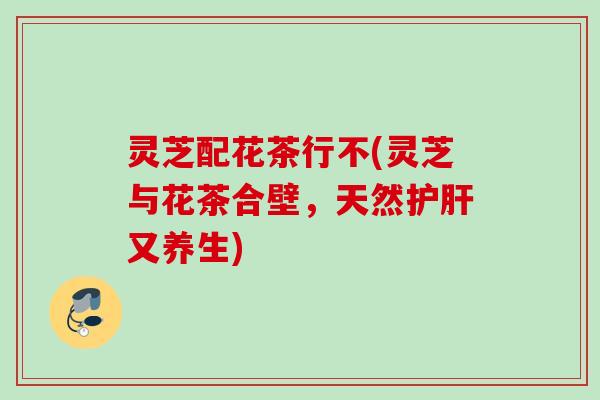 灵芝配花茶行不(灵芝与花茶合壁，天然护肝又养生)