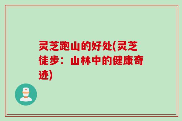 灵芝跑山的好处(灵芝徒步：山林中的健康奇迹)