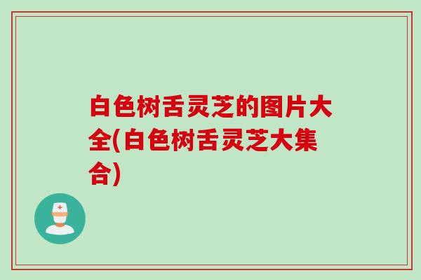 白色树舌灵芝的图片大全(白色树舌灵芝大集合)