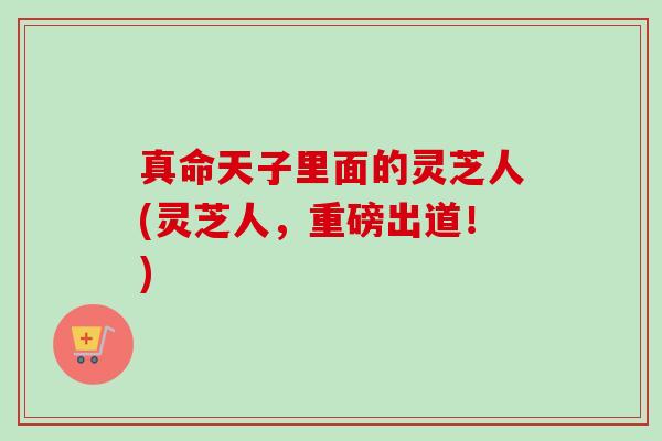 真命天子里面的灵芝人(灵芝人,重磅出道!) 真命天子里面的灵芝人(灵芝人,重磅出道!)