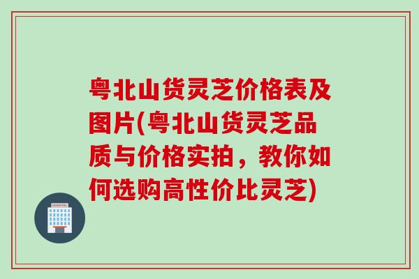粤北山货灵芝价格表及图片(粤北山货灵芝品质与价格实拍,教你如何选购高性价比灵芝) 粤北山货灵芝价格表及图片(粤北山货灵芝品质与价格实拍,教你如何选购高性价比灵芝)