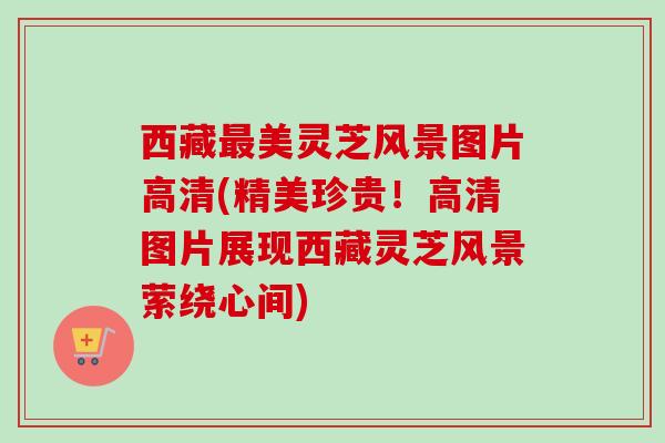 西藏最美灵芝风景图片高清(精美珍贵！高清图片展现西藏灵芝风景萦绕心间)