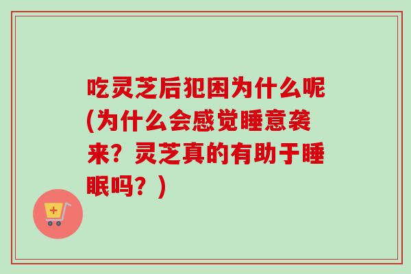 吃灵芝后犯困为什么呢(为什么会感觉睡意袭来？灵芝真的有助于睡眠吗？)