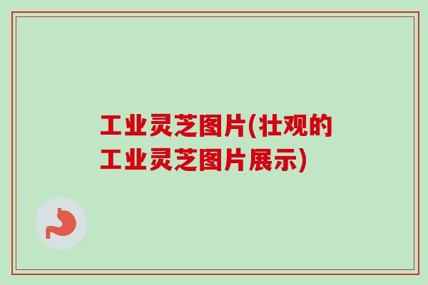 工业灵芝图片(壮观的工业灵芝图片展示)