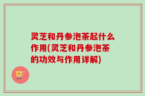 灵芝和丹参泡茶起什么作用(灵芝和丹参泡茶的功效与作用详解)