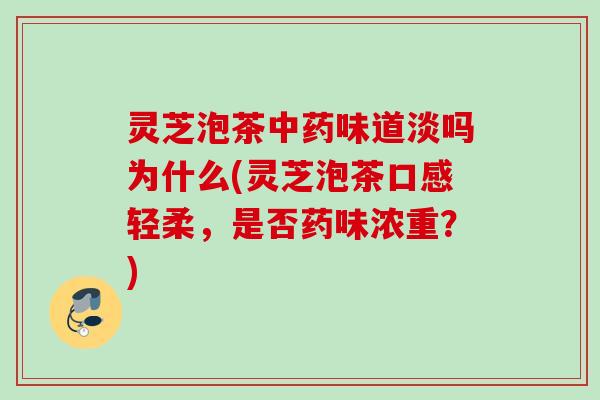 灵芝泡茶味道淡吗为什么(灵芝泡茶口感轻柔,是否药味浓重?) 灵芝泡茶味道淡吗为什么(灵芝泡茶口感轻柔,是否药味浓重?)