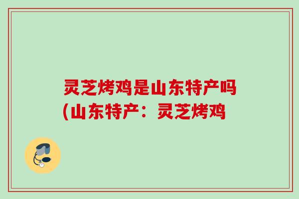灵芝烤鸡是山东特产吗(山东特产：灵芝烤鸡