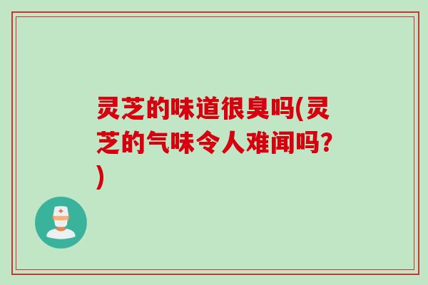 灵芝的味道很臭吗(灵芝的气味令人难闻吗?) 灵芝的味道很臭吗(灵芝的气味令人难闻吗?)
