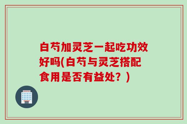 白芍加灵芝一起吃功效好吗(白芍与灵芝搭配食用是否有益处？)