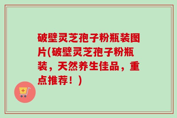 破壁灵芝孢子粉瓶装图片(破壁灵芝孢子粉瓶装，天然养生佳品，重点推荐！)