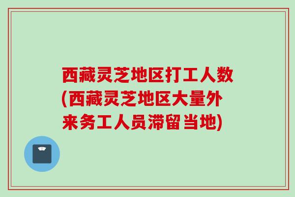 西藏灵芝地区打工人数(西藏灵芝地区大量外来务工人员滞留当地)