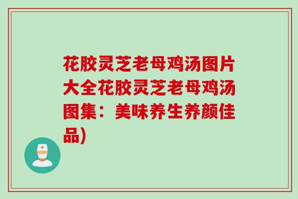 花胶灵芝老母鸡汤图片大全花胶灵芝老母鸡汤图集：美味养生养颜佳品)